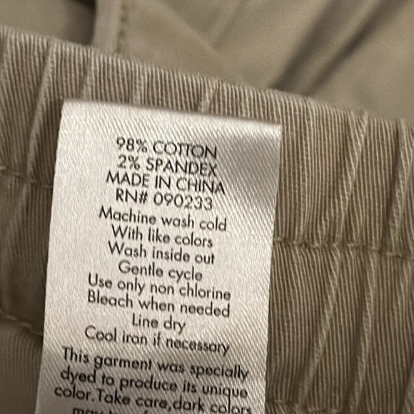 PACSUN Khaki Skinny Joggers Size S Long Comfortable Elastic Waistband/Drawstring - Picture 12 of 13